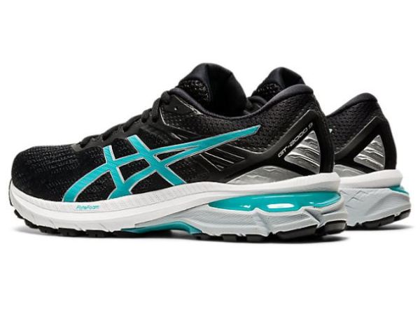 ASICS SHOES | GT-2000 9 - Black/Techno Cyan