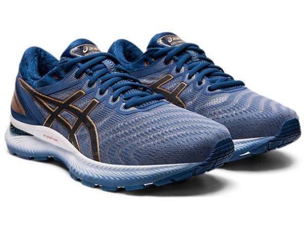 ASICS SHOES | GEL-NIMBUS 22 (2E) - Sheet Rock/Graphite Grey