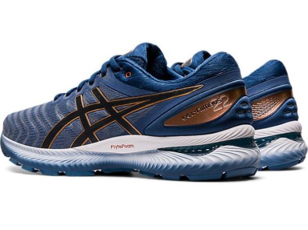 ASICS SHOES | GEL-NIMBUS 22 (2E) - Sheet Rock/Graphite Grey