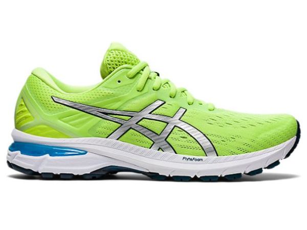 ASICS SHOES | GT-2000 9 - Hazard Green/Pure Silver
