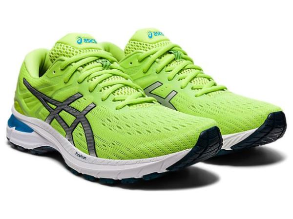 ASICS SHOES | GT-2000 9 - Hazard Green/Pure Silver