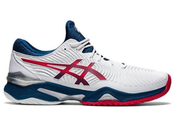 ASICS SHOES | COURT FF 2 - White/Mako Blue