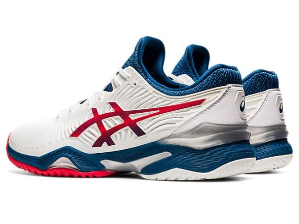 ASICS SHOES | COURT FF 2 - White/Mako Blue