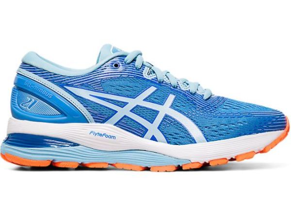 ASICS SHOES | GEL-NIMBUS 21 - Illusion Blue/Black