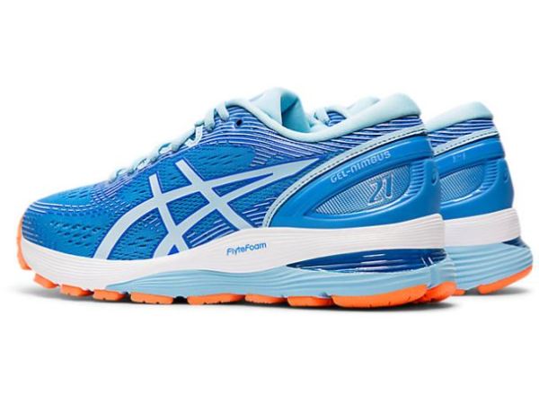 ASICS SHOES | GEL-NIMBUS 21 - Illusion Blue/Black