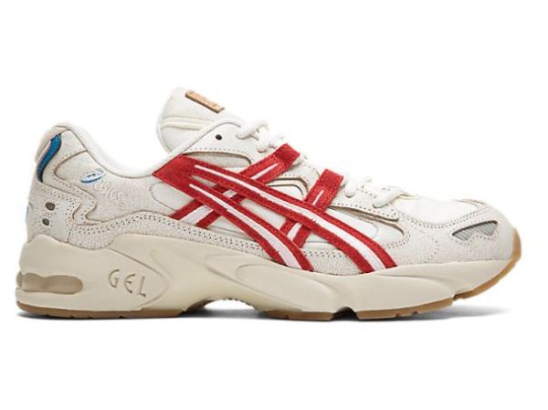 ASICS SHOES | GEL-KAYANO 5 RETRO TOKYO - White/Classic Red