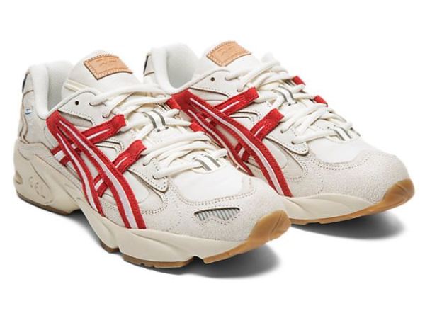 ASICS SHOES | GEL-KAYANO 5 RETRO TOKYO - White/Classic Red