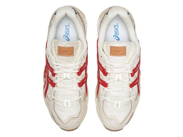 ASICS SHOES | GEL-KAYANO 5 RETRO TOKYO - White/Classic Red