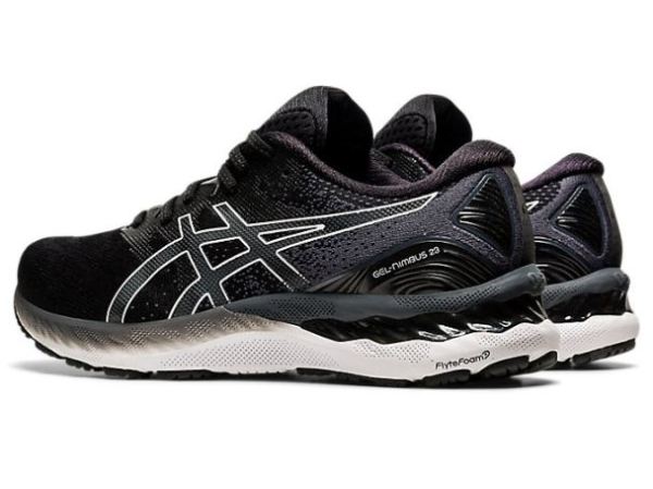 ASICS SHOES | GEL-NIMBUS 23 - Black/White