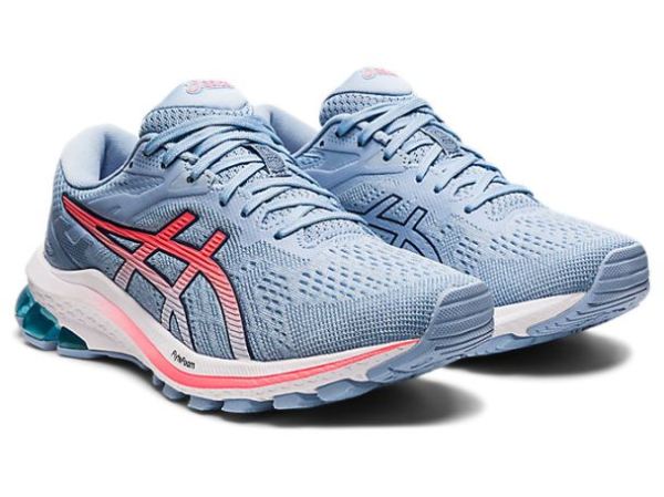 ASICS SHOES | GT-1000 10 - Soft Sky/Blazing Coral