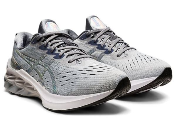 ASICS SHOES | NOVABLAST 2 PLATINUM - Piedmont Grey/White