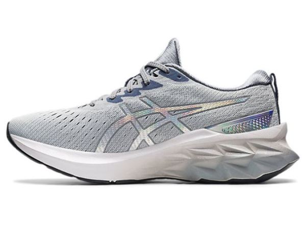 ASICS SHOES | NOVABLAST 2 PLATINUM - Piedmont Grey/White