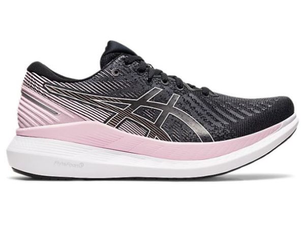 ASICS SHOES | GLIDERIDE 2 - Black/Pink Salt