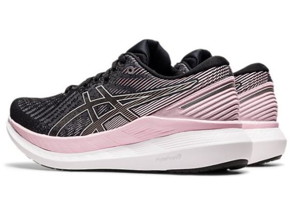 ASICS SHOES | GLIDERIDE 2 - Black/Pink Salt