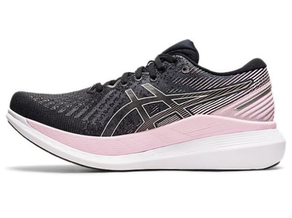 ASICS SHOES | GLIDERIDE 2 - Black/Pink Salt