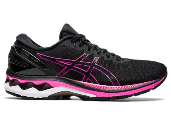 ASICS SHOES | GEL-KAYANO 27 - Black/Pink Glo