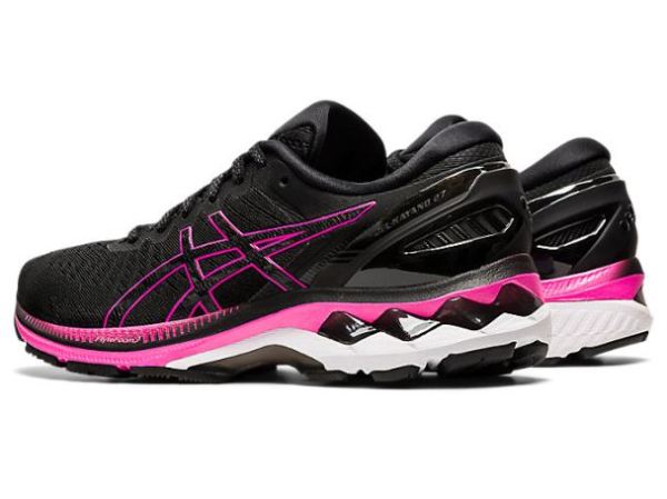 ASICS SHOES | GEL-KAYANO 27 - Black/Pink Glo