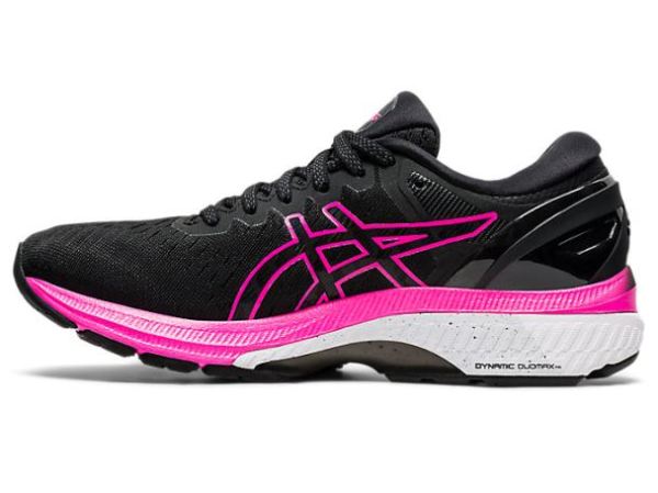 ASICS SHOES | GEL-KAYANO 27 - Black/Pink Glo