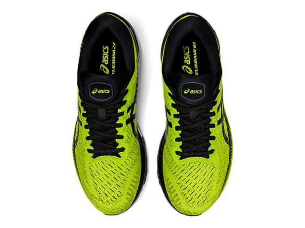 ASICS SHOES | GEL-KAYANO 27 - Lime Zest/Black