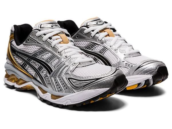 ASICS SHOES | GEL-KAYANO 14 - White/Pure Gold