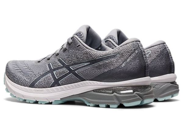 ASICS SHOES | GT-2000 9 KNIT - Piedmont Grey/Aqua Angel