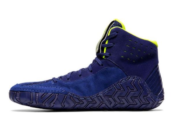 ASICS SHOES | Aggressor 4 - Drive Blue/Rich Gold