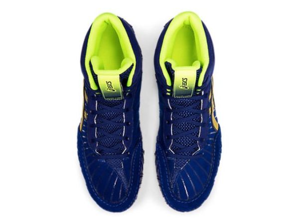 ASICS SHOES | Aggressor 4 - Drive Blue/Rich Gold