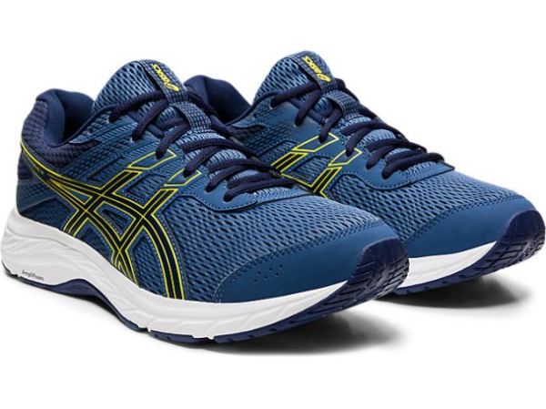 ASICS SHOES | GEL-Contend 6 (4E) - Grand Shark/Peacoat