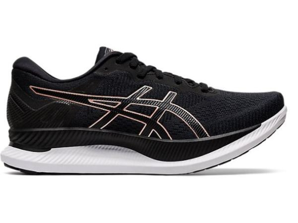 ASICS SHOES | GLIDERIDE - Black/Rose Gold