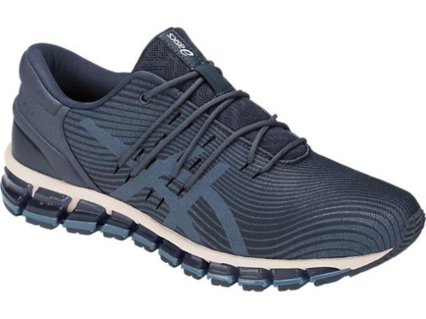 ASICS SHOES | GEL-Quantum 360 4 - Tarmac/Steel Blue