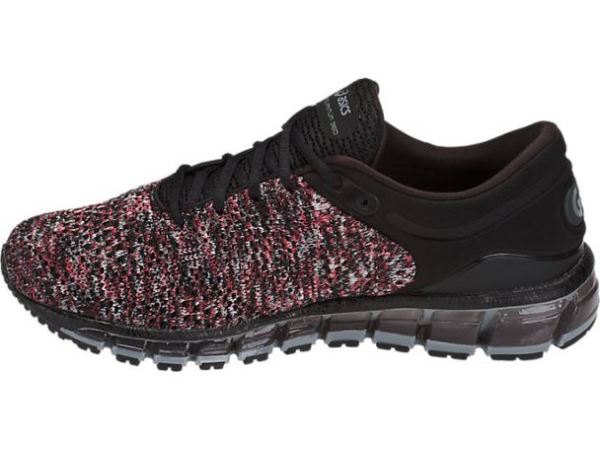 ASICS SHOES | GEL-Quantum 360 Knit 2 - Black/Classic Red/Stone Grey