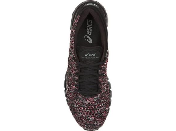 ASICS SHOES | GEL-Quantum 360 Knit 2 - Black/Classic Red/Stone Grey