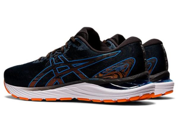 ASICS SHOES | GEL-CUMULUS 23 (2E) - Black/Reborn Blue