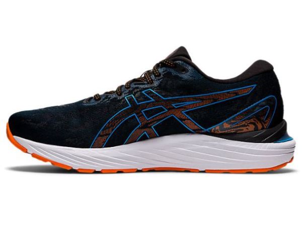 ASICS SHOES | GEL-CUMULUS 23 (2E) - Black/Reborn Blue