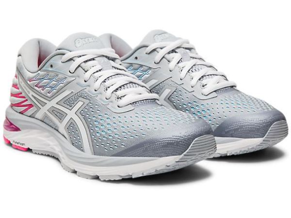 ASICS SHOES | GEL-CUMULUS 21 - Piedmont Grey/ White