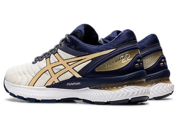 ASICS SHOES | GEL-Nimbus 22 THE NEW STRONG - White/Champagne