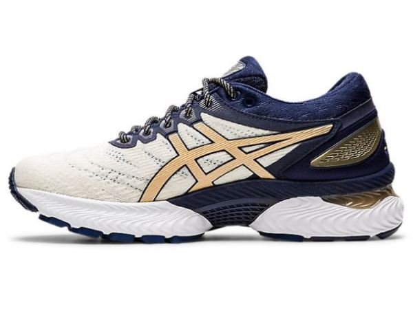 ASICS SHOES | GEL-Nimbus 22 THE NEW STRONG - White/Champagne