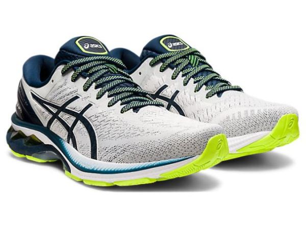 ASICS SHOES | GEL-KAYANO 27 - Glacier Grey/French Blue