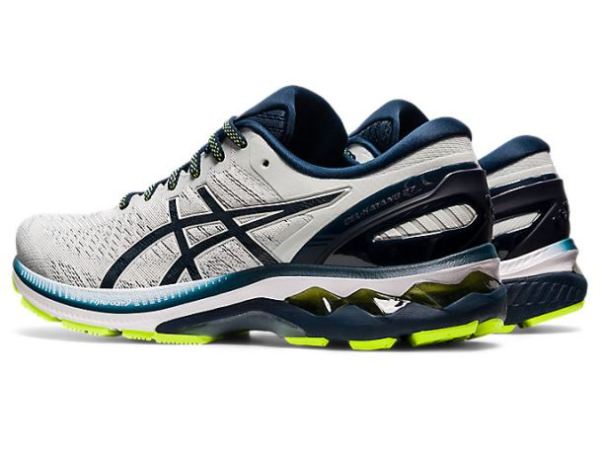 ASICS SHOES | GEL-KAYANO 27 - Glacier Grey/French Blue