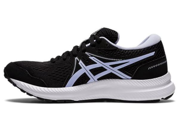 ASICS SHOES | GEL-CONTEND 7 (D) - Black/Lilac Opal