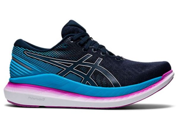 ASICS SHOES | GLIDERIDE 2 - French Blue/Digital Aqua