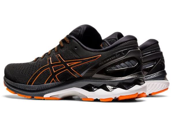 ASICS SHOES | GEL-KAYANO 27 - Black/Marigold Orange