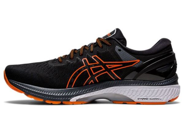 ASICS SHOES | GEL-KAYANO 27 - Black/Marigold Orange