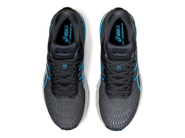 ASICS SHOES | GT-2000 9 (2E) - Carrier Grey/Digital Aqua