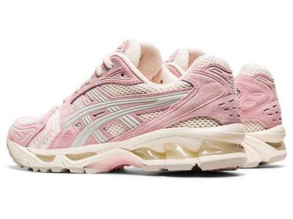 ASICS SHOES | GEL-KAYANO 14 - Cream/Pink Salt