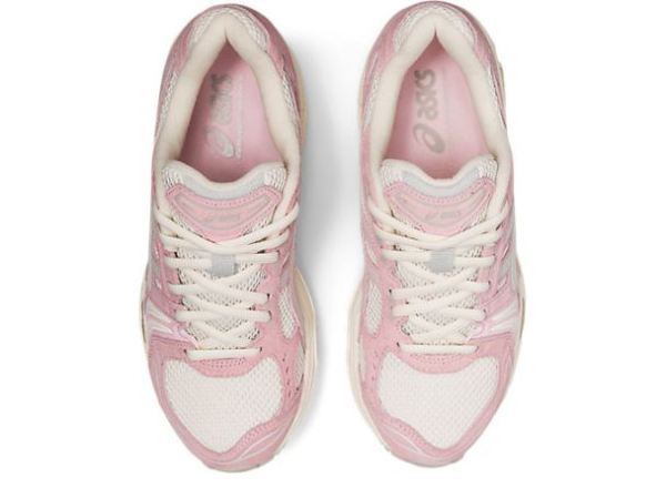 ASICS SHOES | GEL-KAYANO 14 - Cream/Pink Salt