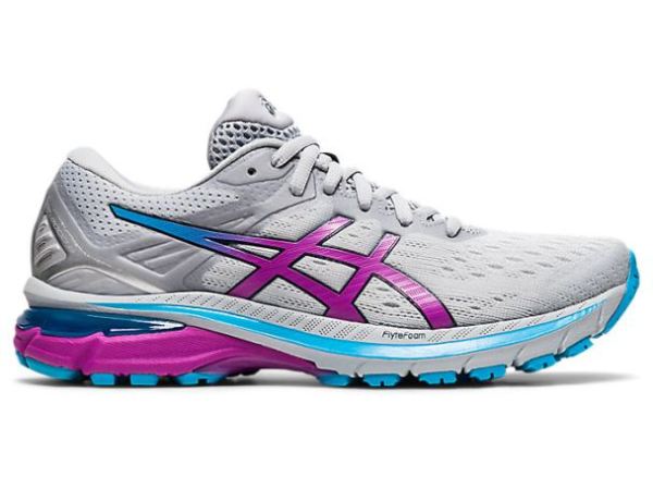 ASICS SHOES | GT-2000 9 (D) - Piedmont Grey/Digital Grape