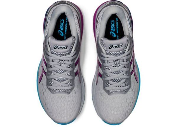 ASICS SHOES | GT-2000 9 (D) - Piedmont Grey/Digital Grape