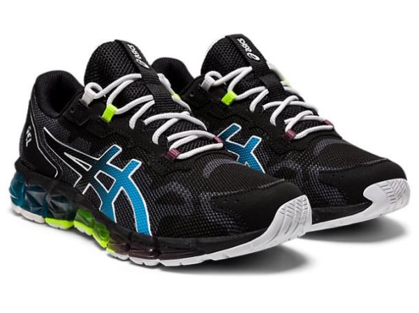 ASICS SHOES | GEL-QUANTUM 360 6 GS - Black/Aizuri Blue