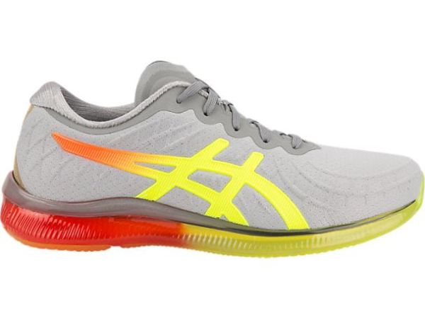 ASICS SHOES | GEL-QUANTUM INFINITY - Mid Grey/Flash Coral